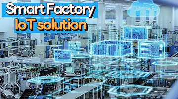 Smart factory IoT solution | Digital twins | The Benefits of a Smart Factory being turned into