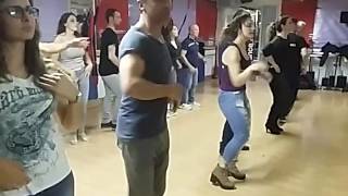 Francesco Trignano ed suoi assistenti.