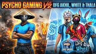Playing with DFG Whiteff &DFG akil &Thala gamer#dhanush ff gamer...