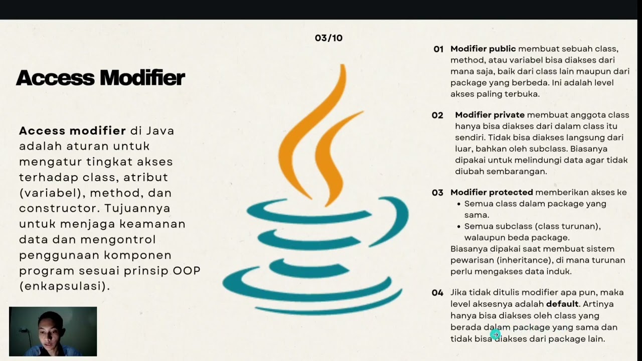 Penjelasan Access Modifier di Java