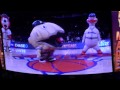KCK Ryan Manuud battles Zooperstars' "Roger Clamens" at Madison Square Garden on 4/13/2014