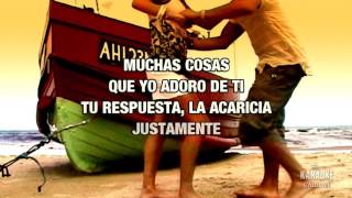 Video thumbnail of "Hay Muchas Cosas Que Me Gustan De Ti in the style of Jose Luis Rodríguez | Karaoke with Lyrics"