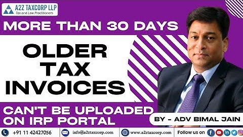 More than 30 days older Tax Invoices can