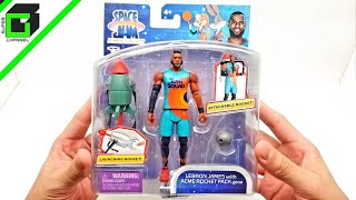 LEBRON JAMES with ACME ROCKET