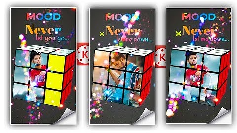 New cube trending whatsapp status video editing in Kinemaster 2020 | status kaise banaye ukhan tech