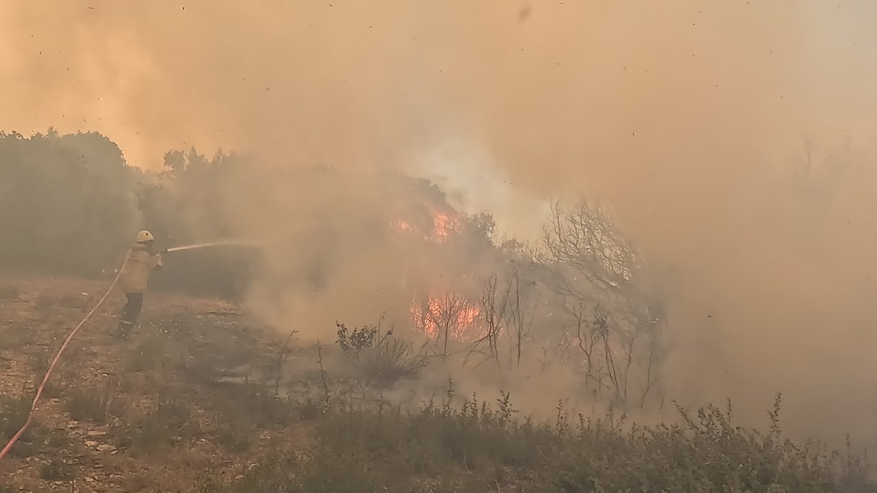 Feu du Val de Sibourg. 07/23