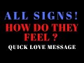 ♈♉♊♋♌♍♎♏♐♑♒♓ALL SIGNS THEIR CURRENT FEELINGS FOR YOU!
