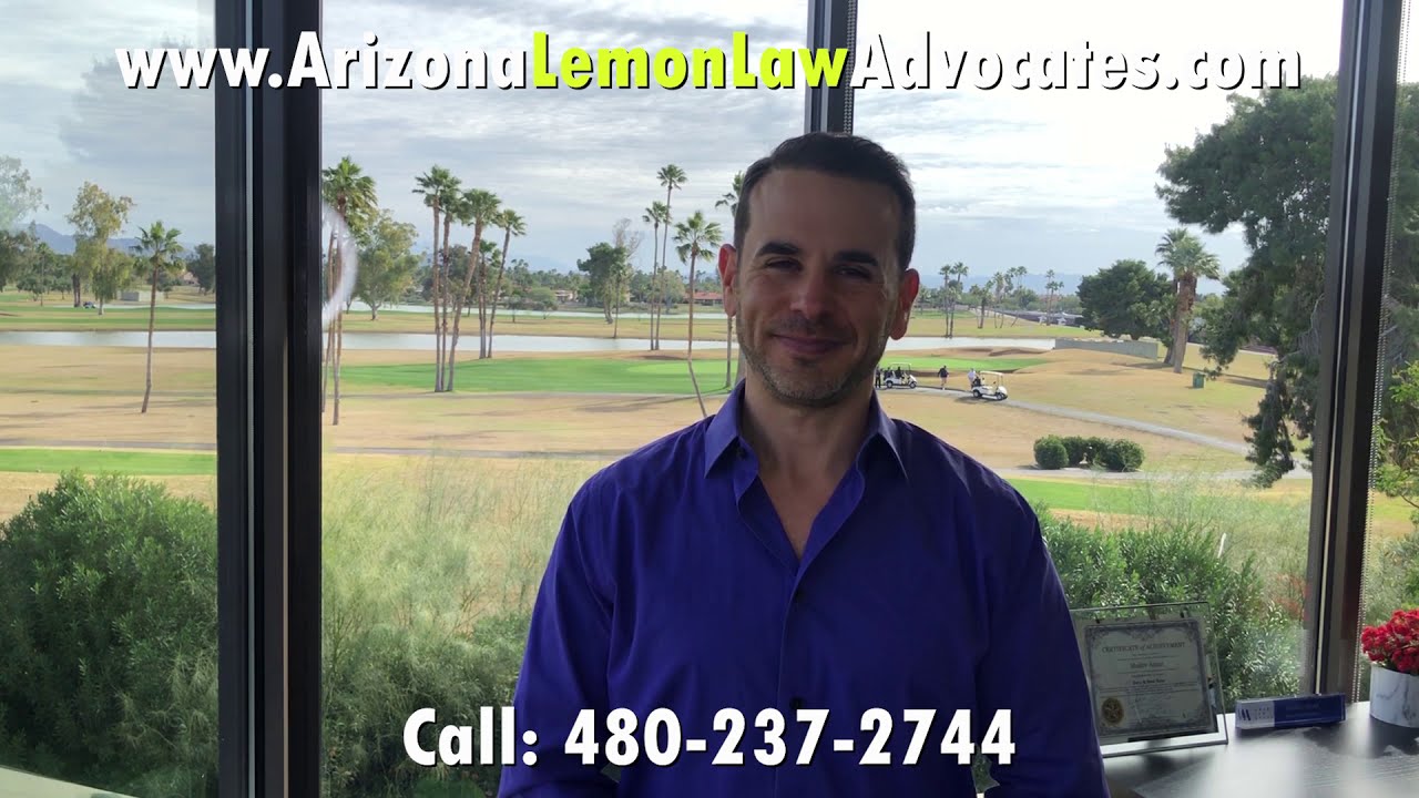 The car lawyer explains the Lemon Law in Arizona