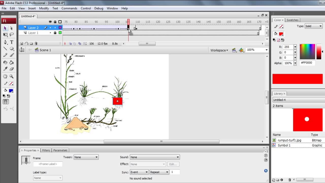 Cara Membuat Animasi Masking Sederhana Pada Adobe Flash YouTube