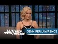 Jennifer Lawrence Wanted Seth to Ask Her Out When She Hosted SNL - Late Night with Seth Meyers