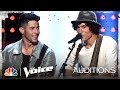 Kevin Farris Sings with Nick Jonas After Performing Johnnyswim's "Home" - Voice Blind Auditions 2020