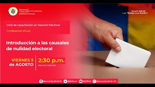 Introducción a las causales de nulidad electoral