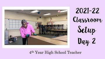 2021-22 Classroom Setup Day 2 || 4th year HS teacher