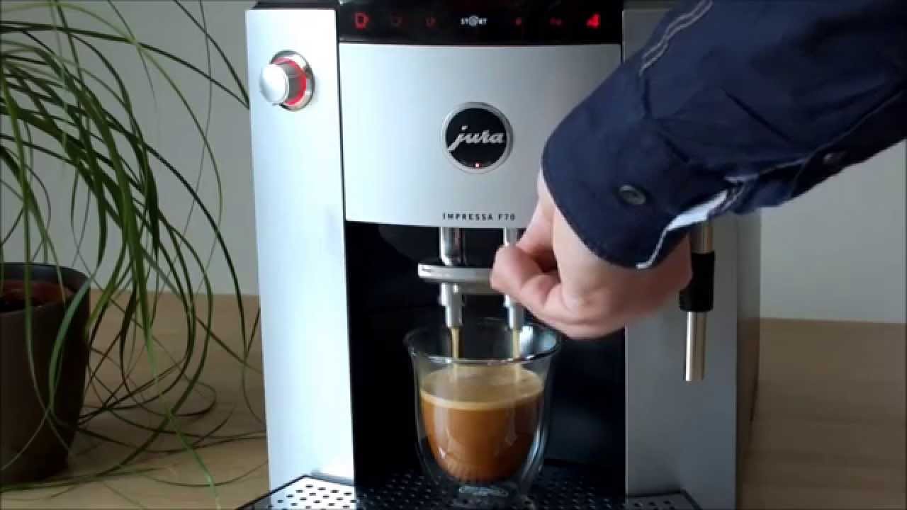 Jura F 70 - YouTube