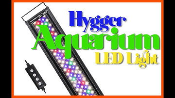 Unboxing, Set Up & Features of the Hygger Planted Aquarium Light