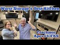 The Worst Storage And The Best Kitchen: A Tour Of The Coachman Apex 243FKS 2024 Model Rv