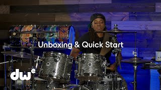 DWe Drums Unboxing and Quick Start with Patty Anne Miller2
