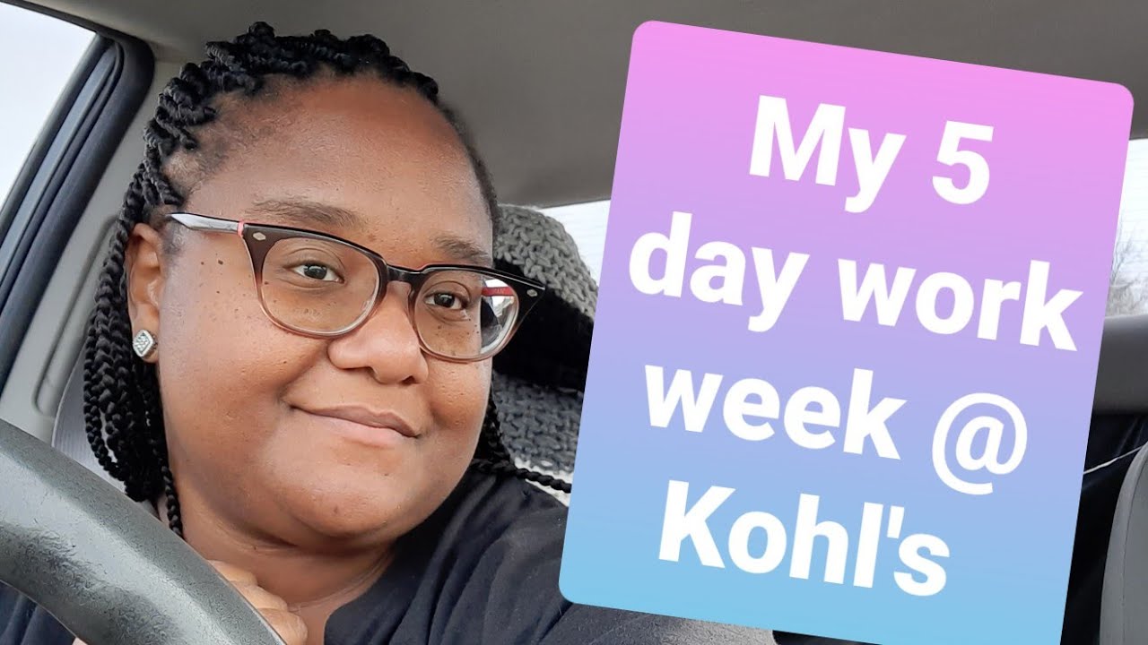 My Seasonal Job @ Kohls🙃 5 Day wrap up - YouTube
