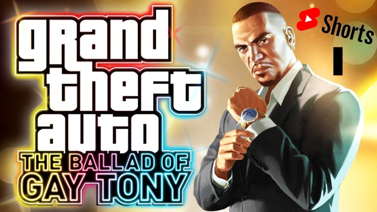 GTA 4 The Ballad of Gay Tony PL #1 🔥 Powrót do Liberty City | SHORTS