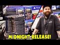 Call Of Duty World War 2 Gamestop Midnight Release Vlog! - 😱 THE MANAGER LET ME FILM!