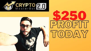 $250 Profit Today With Crypto Master Bot 2 Forex Trading Software. Live Trading Session 2020 screenshot 4