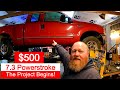 The $500 7.3 Powerstroke F250 Project Begins! - Dipstick Tube Leak