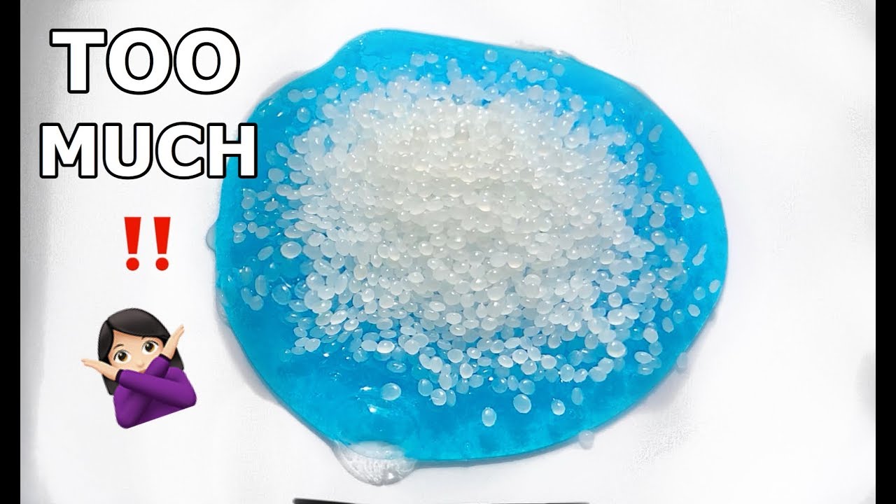 ADDING TOO MUCH INGREDIENTS TO SLIME - YouTube