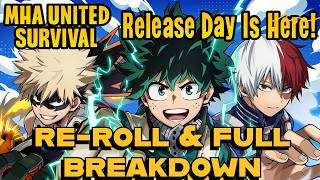 MHA: United Survival Re-Roll & Full Breakdown My Hero Academia: United Survival screenshot 2