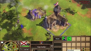 Age of Empires 3 1v1 Hard AI Booming