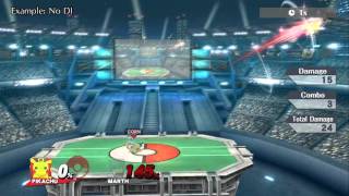 Smash 4: Pikachu Guaranteed Up-Throw to Thunderspike