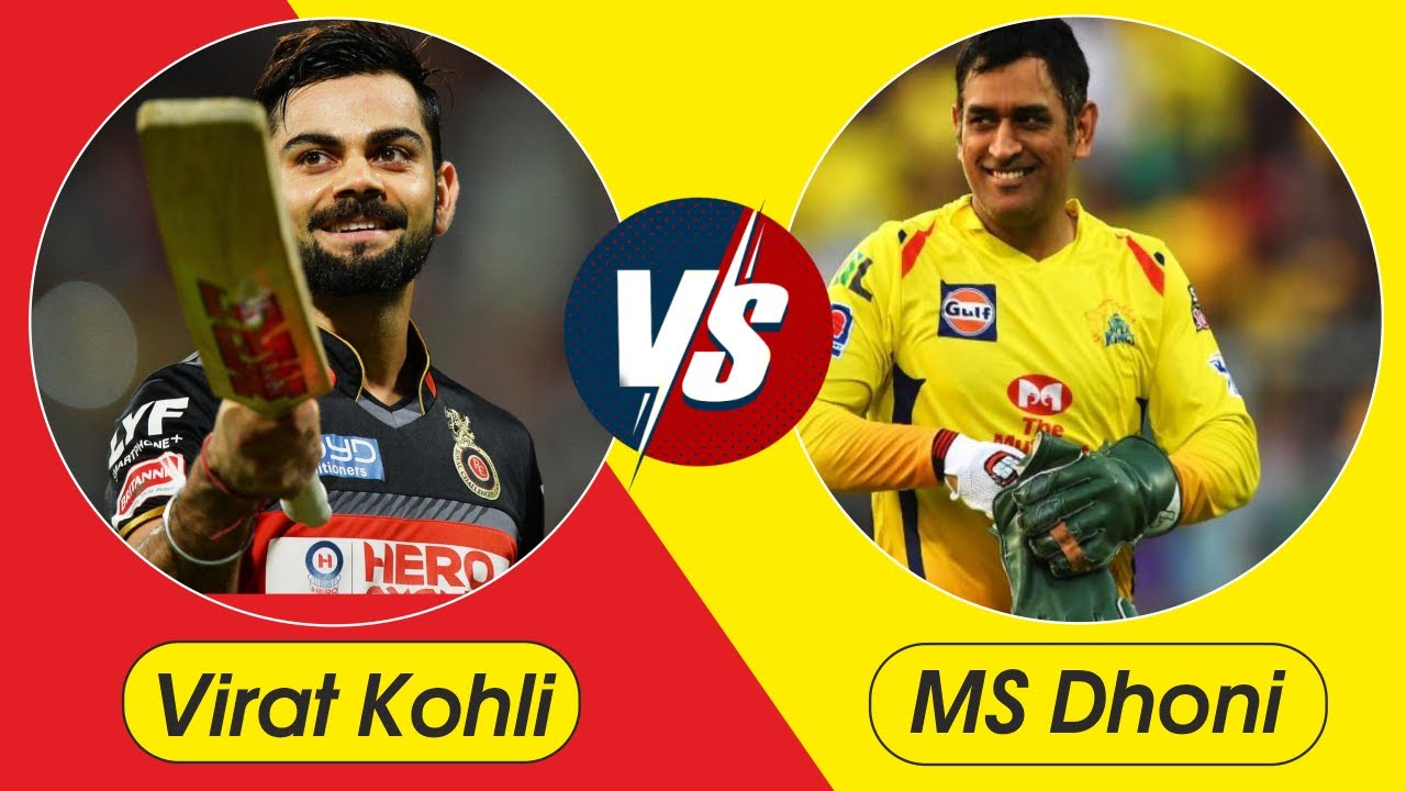 Virat Kohli VS MS Dhoni comparison in Hindi | Who is better captain ...