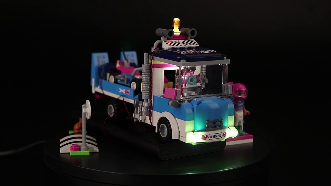 BriksMax Light Kit For Lego Service & Care Truck 41348