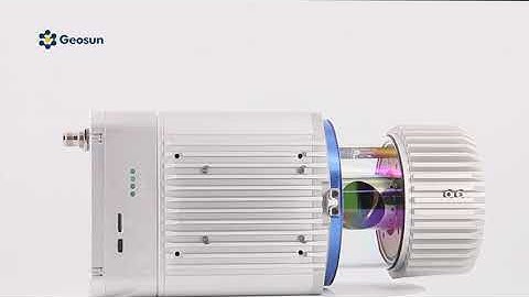 UAV Lidar GS-1350W Equipment display