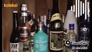 koleksi botol minuman import