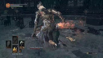 SL1 NG+7 no sprint/roll/block/parry Lorian and Lothric