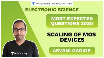Most Expected Question | Electronic Science | Scaling of MOS devices | Aswini | NTA UGC NET 2020
