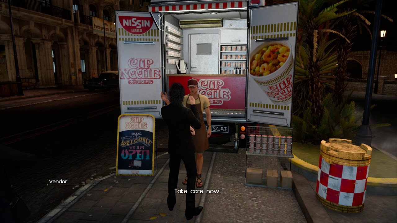 Final Fantasy XV Windows Edition Cup Noodles YouTube