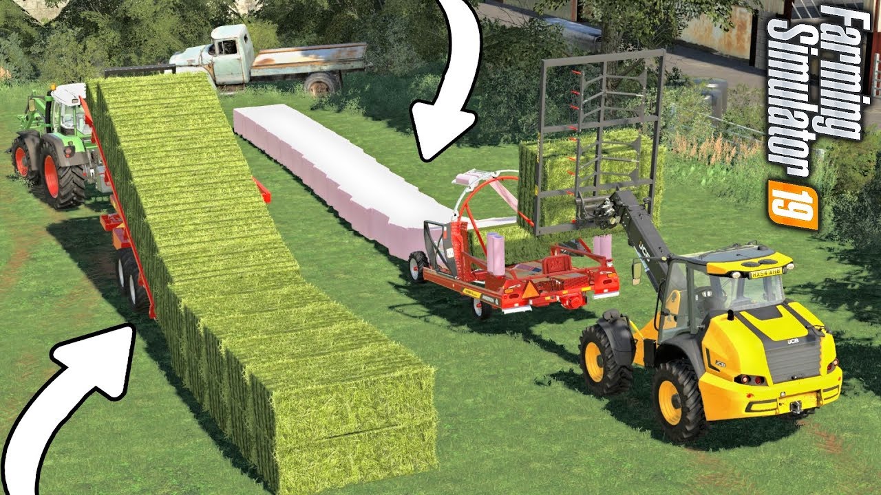 FEEDING THE XTRACTOR - Farming Simulator 19 (GROWERS FARM Ep 13)