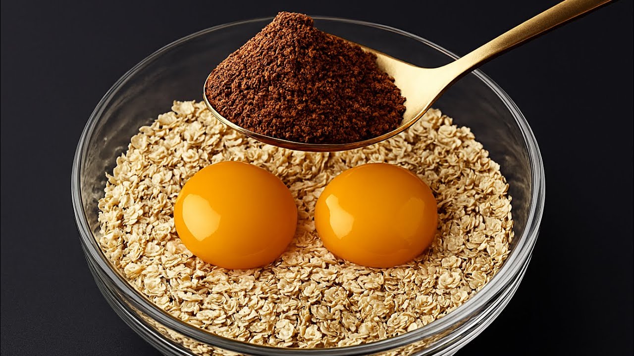 УдИвИтельный! Быстро И просто! Используйте овсянку И какао для прИготовленИя этого восхИтИтельного д