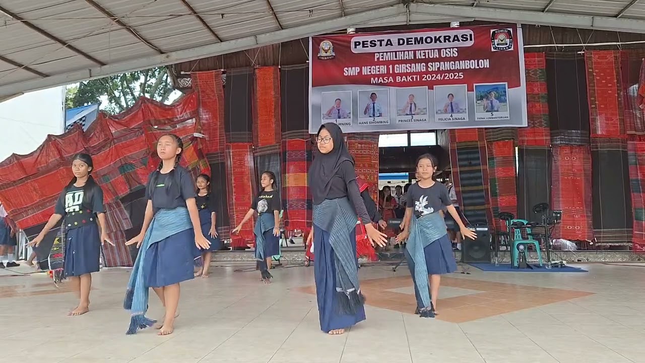 TARI SUAN | PESTA DEMOKRASI SMPN 1 GIRSANG SIPANGAN BOLON