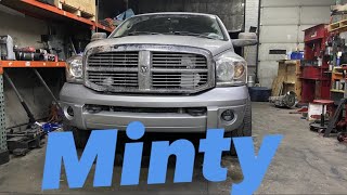 DODGE RAM LARAMIE BUMPER SWAP