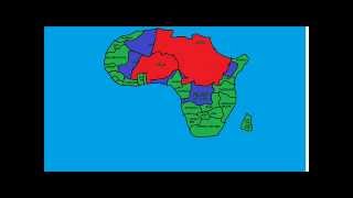 Mapa da Africa - Parte 2 - O Gigante Imperio do Egito