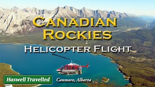 Rocky Mountains Helicopter Tour from Canmore  Kananaskis Alberta Canada