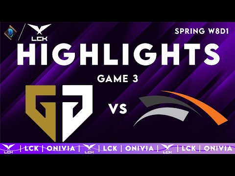 GEN vs HLE Game 3 Highlights | LCK 2025 Highlights | Gen.G vs Hanwha Life by Onivia