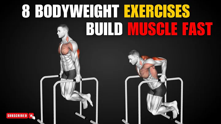 These 8 Bodyweight Exercises That Build Muscle FAST