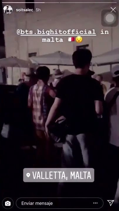 BTS Jungkook singing Lost Stars on the streets of MALTA (CANTANDO)