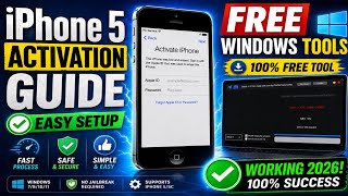 FREE iCloud Bypass iPhone 5/5c Windows Tool 2026 screenshot 5