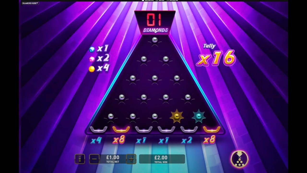 Diamond Rise slot game (New Slot) Big win - YouTube