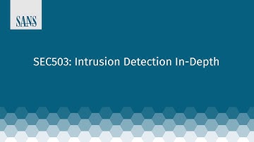 Why should students consider taking SANS SEC503 - Intrusion Detection In-Depth?