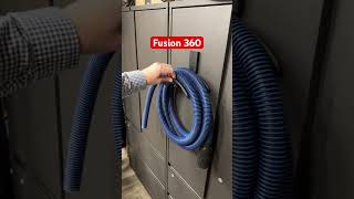I used Fusion 360 to make a hose holder